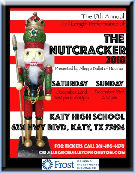 Allegro Ballet of Houston presents The Nutcracker 2018