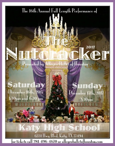 Allegro Ballet of Houston presents The Nutcracker 2017