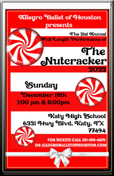 Allegro Ballet of Houston presents The Nutcracker 2022