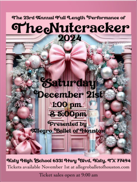 Allegro Ballet of Houston presents The Nutcracker 2024