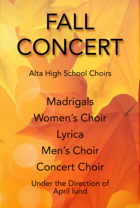 Alta Fall Choral Concert